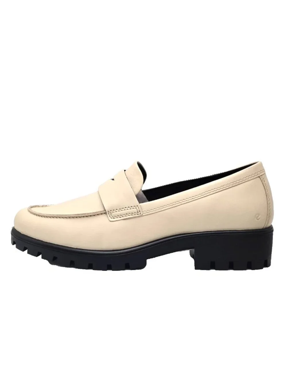 ECCO Modtray Limestone Moc Toe Penny Loafer Women's Size 11-11.5 New!